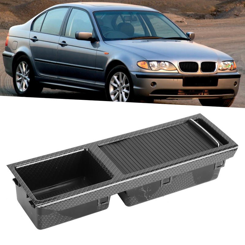 Center Console Tray Carbon Fiber Grain Storage Insert Drawer 51167038323