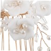 PACKOVE Bridal Hair Comb with Embellishments Elegant European Style Wedding