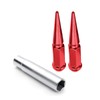 Spike Lug Nuts Socket Key, 4.5" Tall 3/4" Hex Spike
