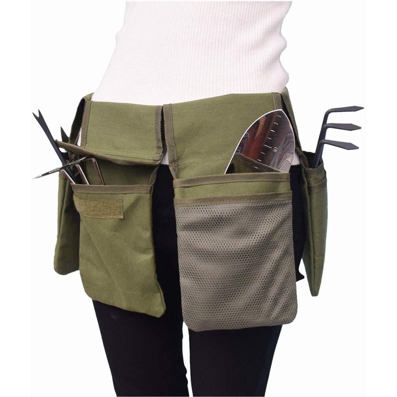 Namvo Garden Tools Storage Bag with Pockets, Garden Canvas Bag,