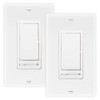 Maxxima LED Dimmer Electrical Light Switch - 3-Way/Single Pole Use,