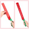 DECHOUS Watermelon Knife with Sleeve: Long Serrated Watermelon Knife for