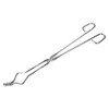 Crucible Tongs, 18 In, Nickel Plated Steel