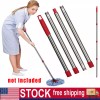 4-Section Spin Stainless Mop Steel Pole Handle For O-Cedar Easywring