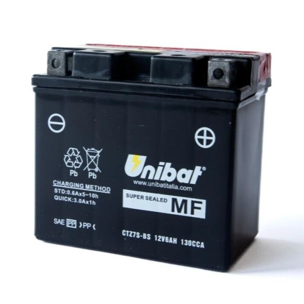 Unibat KYMCO FILLY 80 1999 AGM MAINTENANCE FREE BATTERY REPLACES