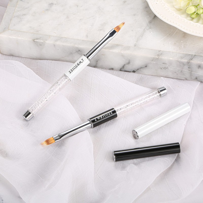 Dual End Nail Art Dotting Pen Acrylic Drawing Liner Flower
