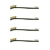 5-Piece Brass Wire Brush Set, Small Brass Wire Brushes, Mini