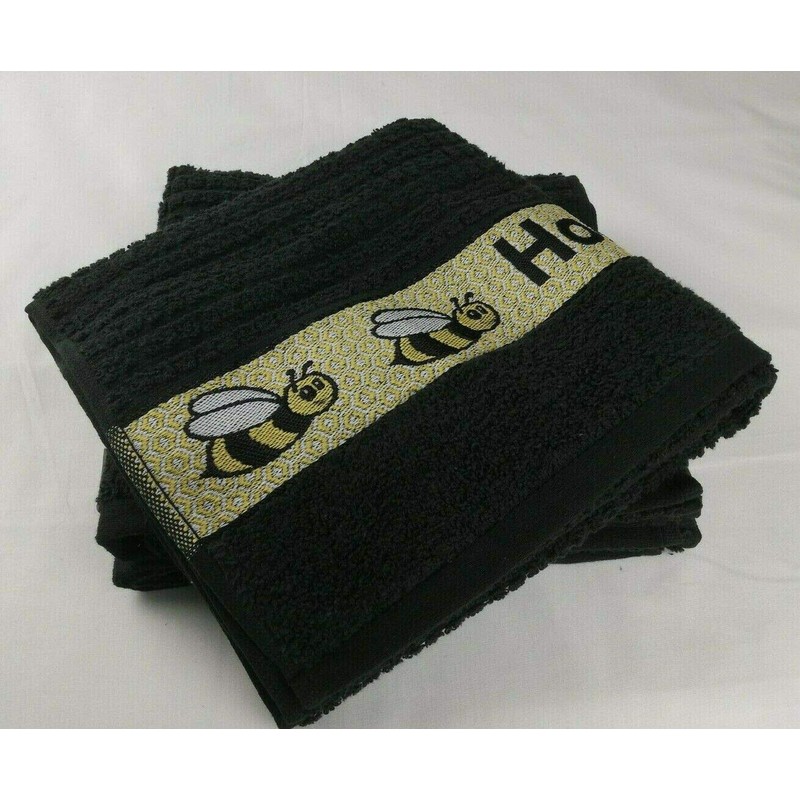 Sue Rossi Ltd 100% Cotton Tea Towels Embroidered Animal Cooks