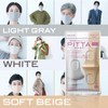 PITTA Mask Small Chic, 3 Pieces, Soft Beige, White, Light