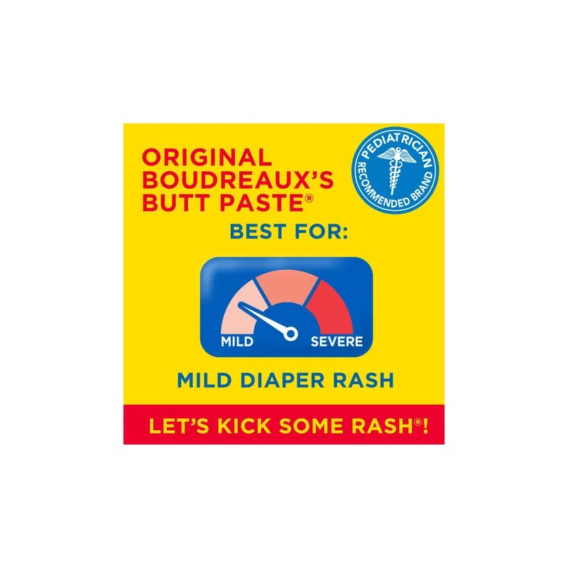 Crema Para Rozaduras Bebés Boudreaux's Butt Paste Zona Del Pañal
