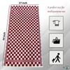 Haven Basics Checkered Bath Towels - Pack of 2, 550