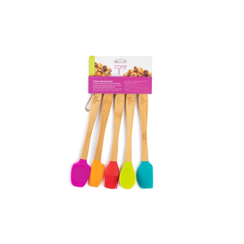 Core Kitchen 5 Piece Crete Mini Utensil Set