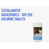 Testallwater - AquaSPArkle Spa Chlorine Tablets 20g | Enhanced Chlorine