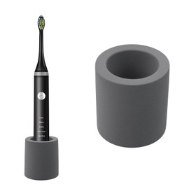 Pufguy Toothbrush Holder Diatomite Holder Stand for Bathroom Vanity Countertop Water Absorption Quick Drying Toothbrush Holder Stand