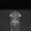 Sterling Silver Ring Poseidon Symbol Trident Solid Genuine Hallmarked 925
