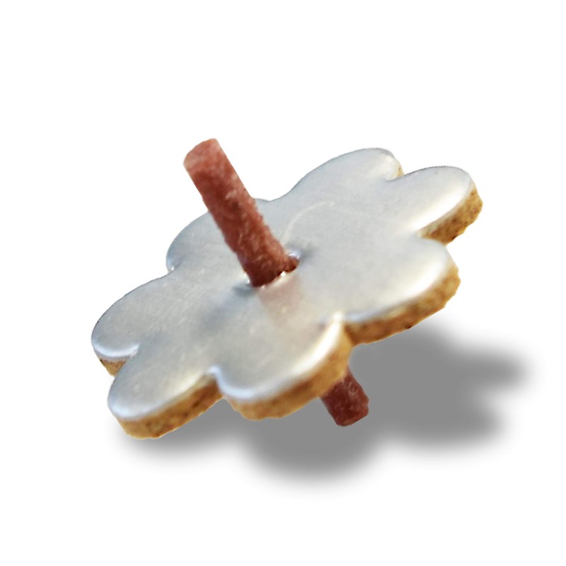 Ner Mitzvah Flower Shaped Floating Wicks - 50 Count (Approx.),
