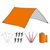 SHUNSHENG Camping Tarp Hammock Rain Fly RipStop Waterproof Tent Tarp,