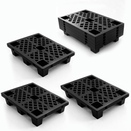 8PCS 23.6x15.7x3.9 in Plastic Pallets