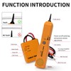 2-in-1 Car Circuit Tracer, 6-42V Wire Tracer Electrical Tool& RJ11