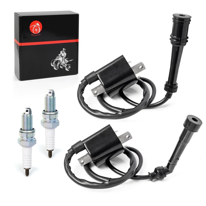 Ignition Coil Pack and CAP R+L & spark plug For