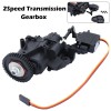 For Traxxas 2 Speed Transmission Gearbox With Servo For 1/10