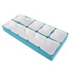 Watch Parts Storage Box Stackable 5 Compartments Acrylic Rubber Watch