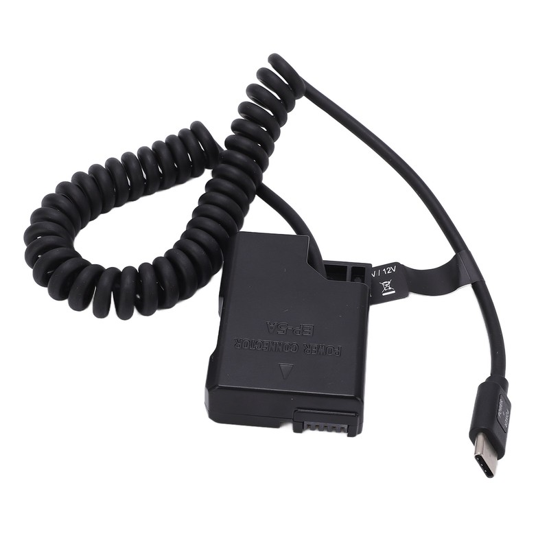 Type C Power Adapter DC Coupler ENEL14 Full Decoding Dummy