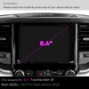 INNOSURE Tempered Glass Screen Protector designed for (2025+) Ram 1500,