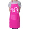 Print4U 70th Birthday Apron Cheers to 70 Apron Novelty Baking