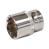 Silverline Tools 736697 Socket 1/2" Drive 12pt Metric 30mm, Silver,