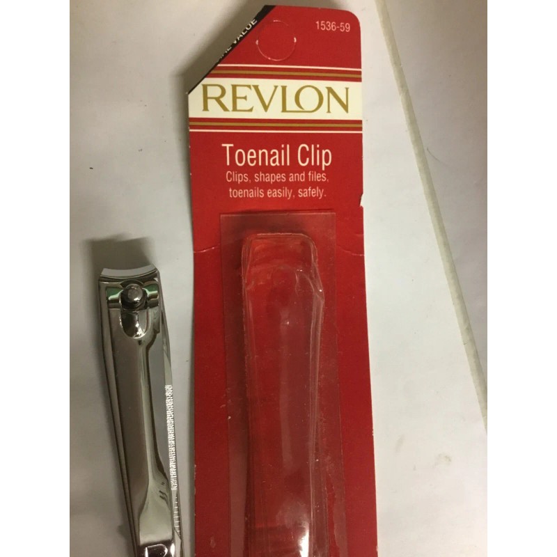 Revlon NEW WITHOUT PACKAGE Revlon Toenail Clip ORIGINAL OLD PACKAGE