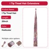 Hair Tinsel I Tip Hair Extensions Hair Tinsel Kit With