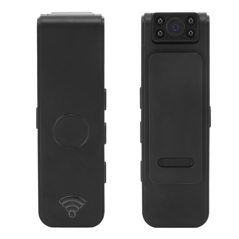 Wearable Camera 1080P WiFi Night Vision Wide Angle Back Clip