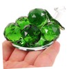 iplusmile Crystal Grape Ornament Realistic Decorative Fruit Craft Figurine for