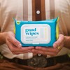 Goodwipes Flushable Butt Wipes - Vitamin E & Aloe -