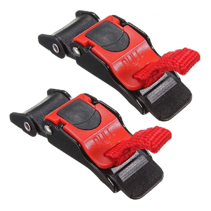 RMISODO 4 Pieces Motorcycle Helmet Buckles Clip Plastic Motor Bike