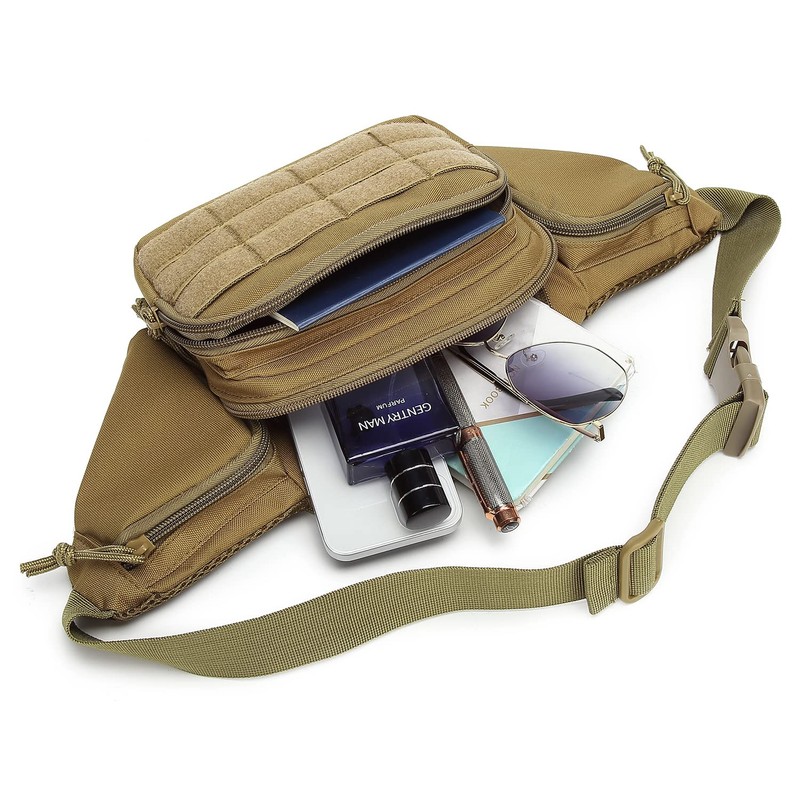 ATBP Tactical Gun Fanny Pack Concealed Carry Pistol Holster Waist
