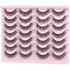 FARRED Natural Lashes Short Eyelashes Wispy False Mink Lash Pack