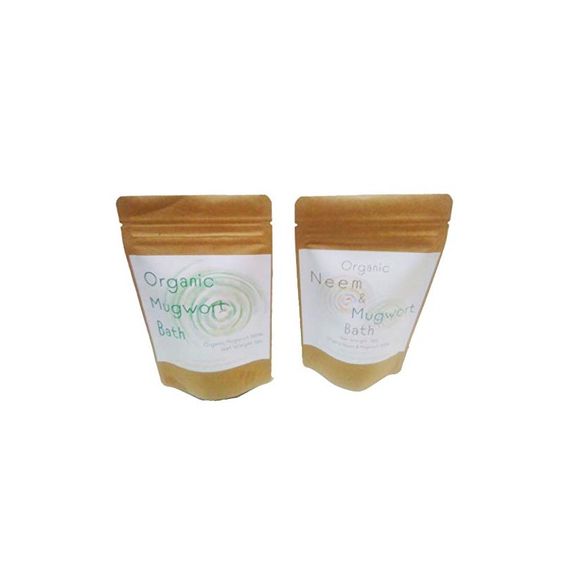 Organic Mugwort Bath 5 pcs, Organic Mugwort Bath, 5 Pack,