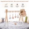Wooden Baby Play Gym Foldable Baby Play Gym Frame Activity