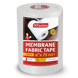 XFasten Waterproofing Membrane Sheet, 6” x 75 Ft Shower Waterproofing Membrane Tape for Underlayment Tile, EPDM Underlayment, Cement Board Tape