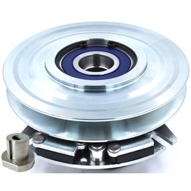 HD Switch BIGBearing HiTorque 130ftlbs Billet Pulley Electric PTO Clutch 126-4323 5219-200 fits Exmark Radius E S Lawn Mowers w/Larger Replaceable Pulley Bearing 5219200