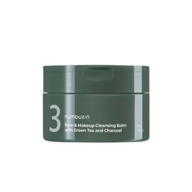 Numbers Inn No. 3 Green Tea Charcoal Pore Cleansing Cleansing Pack Balm 85g / 넘버즈인 3번 녹차숯 모공말끔 클렌징팩밤 85g