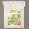 Lush Decor Lucia Elegant Waterfall Valance for Living Room Kitchen,