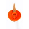 Dondor Enterprises - Tazas de helado de plástico con cucharas,