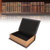 Book Shape Storage Box Large Capacity Wooden European Style Decorative