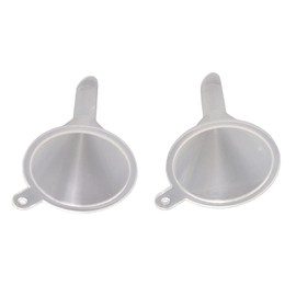 Small Funnel, Funnels for Filling Bottles Funnels for Kitchen Use Filling Bottles Plastic with 2pcs for Racks