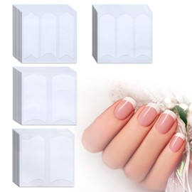 Coollooda Nail Tips Nail Tapes French Tapes Set of 40 Nail Stickers Ultra Fine Line Nail Supplies French Nails French Seals Handmade Nail Tips DIY