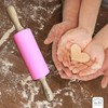 [mase home] Mini Silicone Rolling Pin for Kids Baking (9"