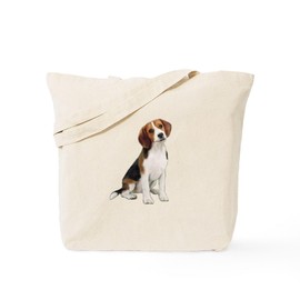 CafePress Beagle #1 Tote Bag Reusable Natural Beige Canvas Shopping Bag